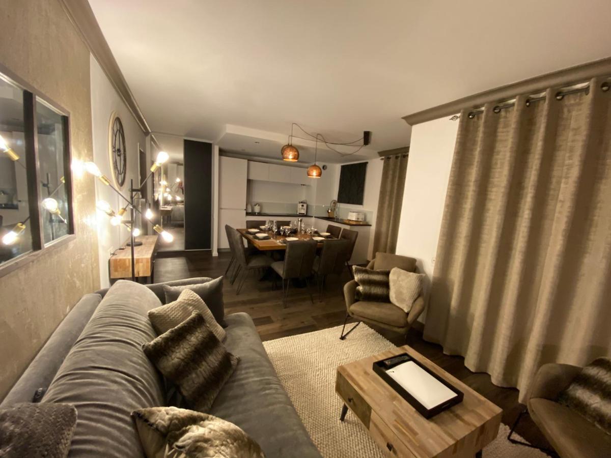 Arc 1950 - Appt 2 Chambres/ 1 Coin Nuit Luxueux- Ski Aux Pieds Les Arcs  المظهر الخارجي الصورة